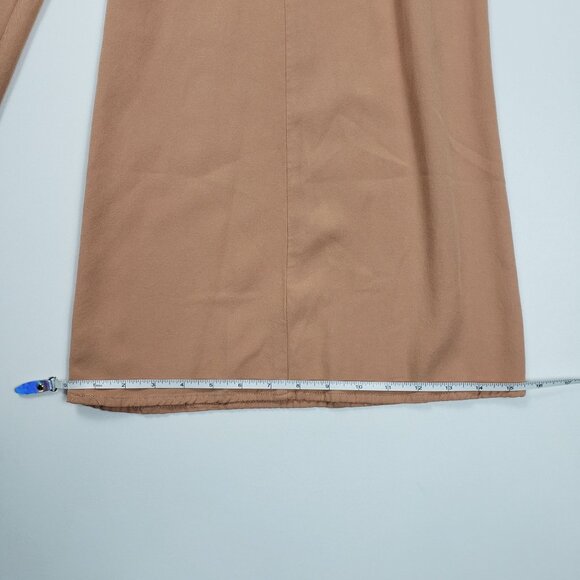 Sincerely Jules Belted Extreme Wide Leg Pants Women's Size Small Peach Apricot - Picture 10 of 16